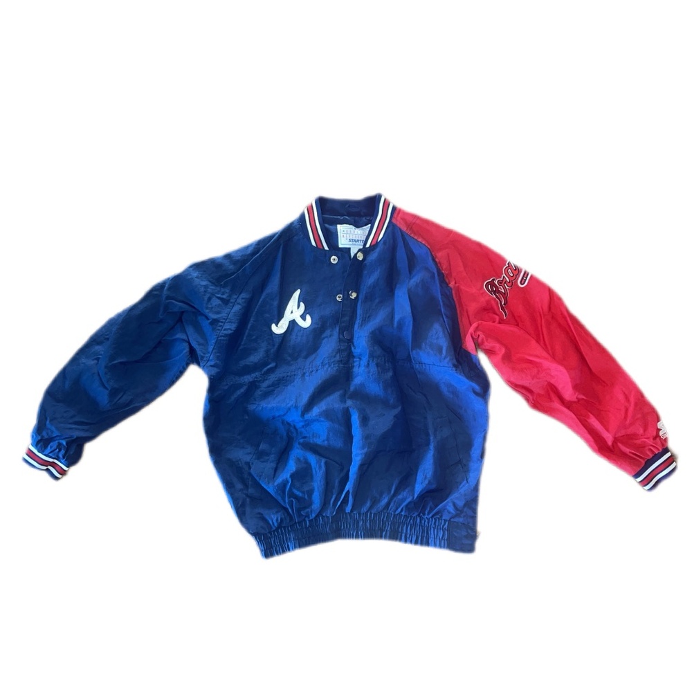 VINTAGE ATLANTA BRAVES WINDBREAKER
